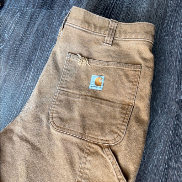 Carhartt Tan Relaxed Fit Pants - Picture 4 of 6